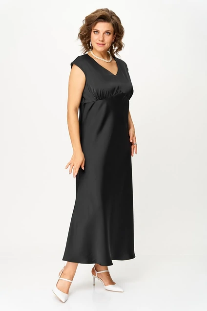*Костюм с платьем 2144 черный Svetlana Style