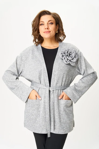 Кардиган 2164 серый Svetlana Style