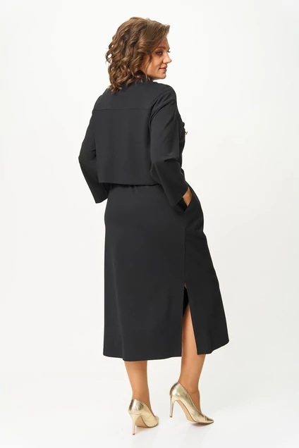 Костюм с платьем 2165 черный Svetlana Style фото 2