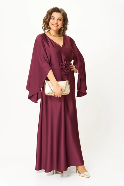 Платье 2179 бордовый Svetlana Style фото 4