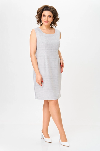 *Костюм с платьем 2211 серый Svetlana Style