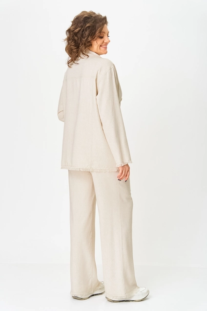 Костюм брючный 2216 бежевый Svetlana Style
