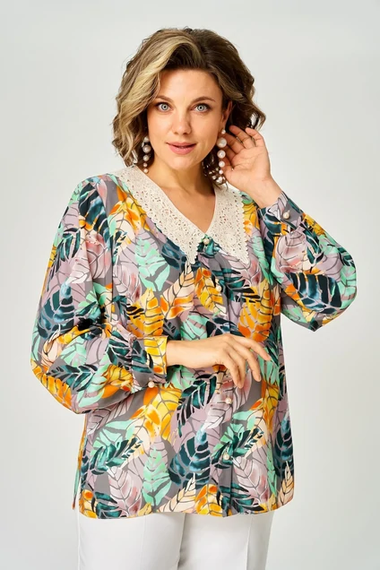 Блузка 2304 листики Svetlana Style