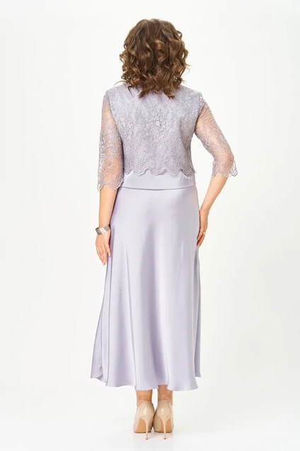 Костюм с юбкой 2316 серебро Svetlana Style