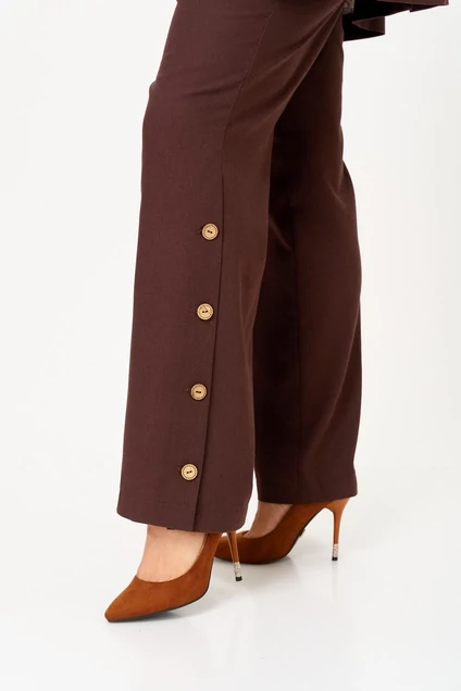 Костюм брючный 2330 коричневый Svetlana Style