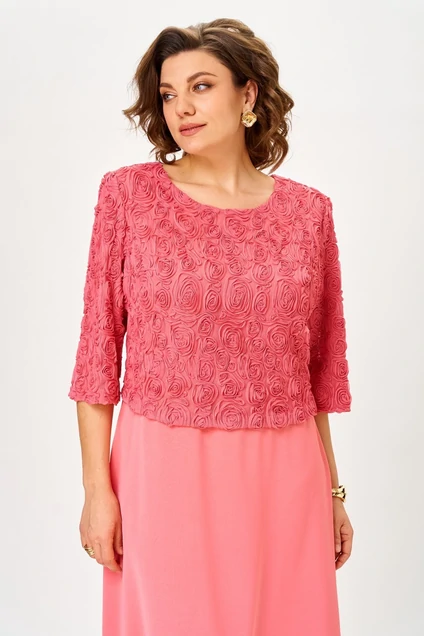 Платье 2335 коралл Svetlana Style