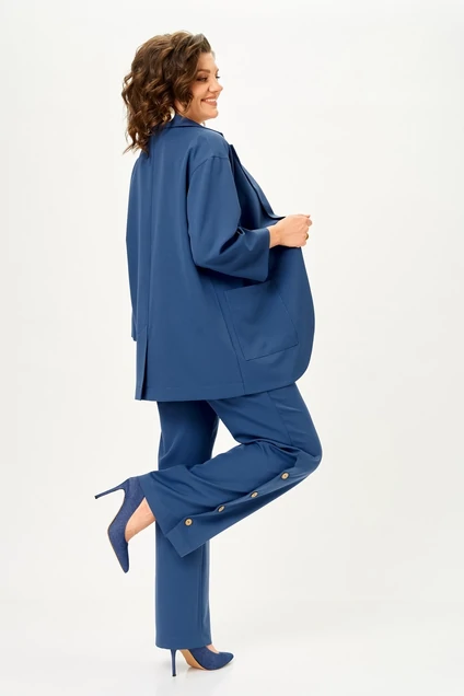 Костюм брючный 2340 индиго Svetlana Style