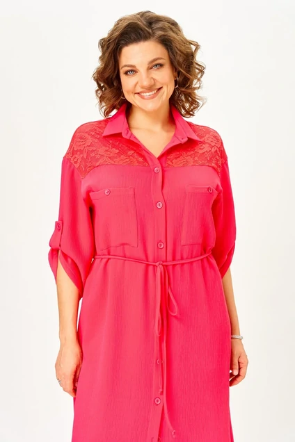 Платье 2341 коралл Svetlana Style