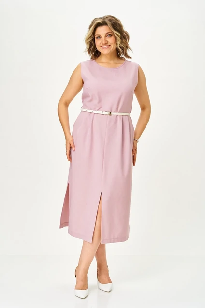 Костюм с платьем 2380 розовый Svetlana Style