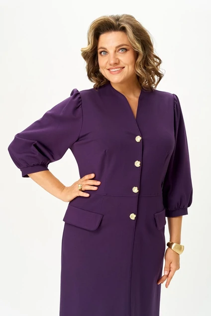*Платье 2384 фиолетовый Svetlana Style