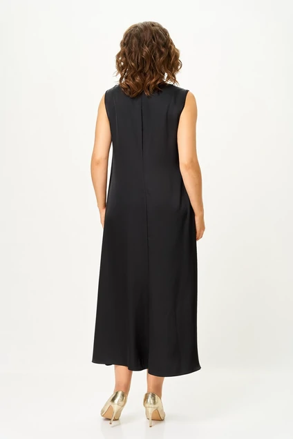 Костюм с платьем 2393 черный Svetlana Style