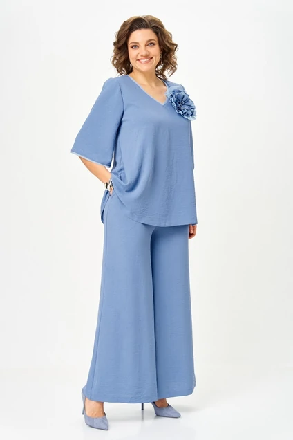 Блузка 3025 индиго Svetlana Style