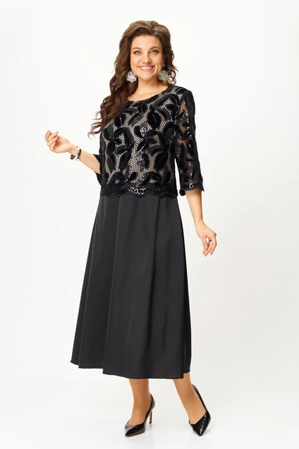 Платье 3028 черный Svetlana Style фото 3