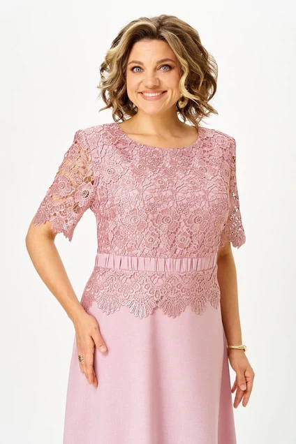 Платье 5040 розовый Svetlana Style
