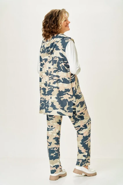 Костюм брючный 5041 камуфляж Svetlana Style