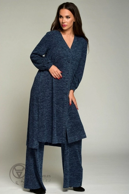 Кардиган 1300 синий TEFFI Style