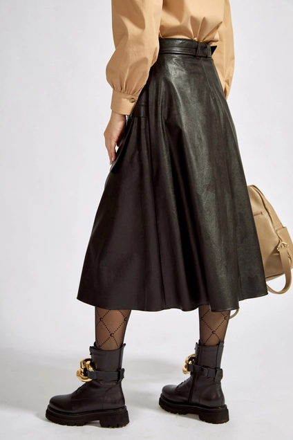 Юбка 1609 черный TEFFI Style