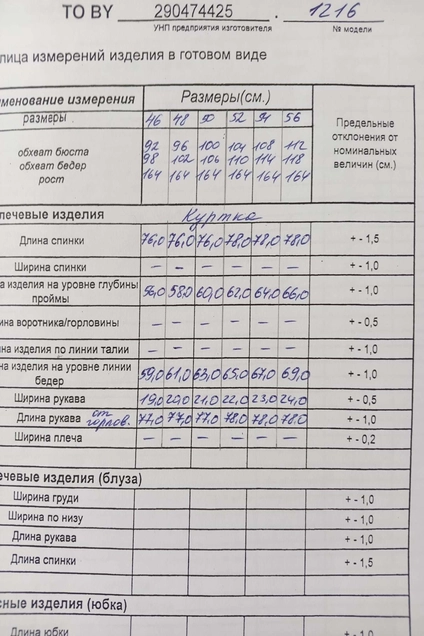 Куртка 1216 ТАиЕР
