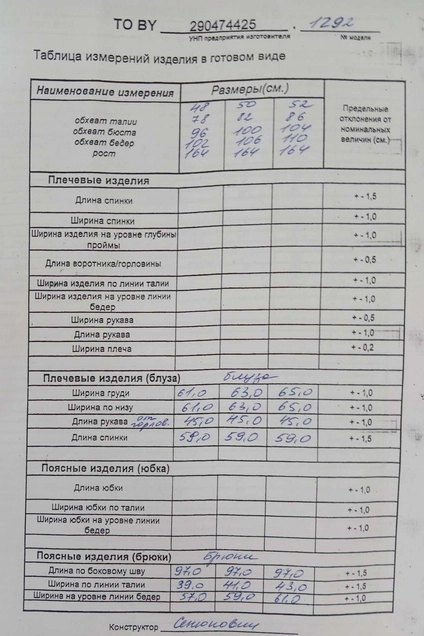 Костюм брючный 1292 пудра + черный ТАиЕР