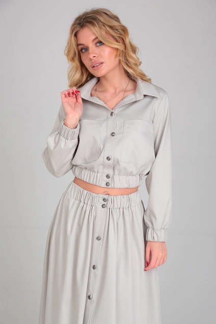 Костюм с юбкой 23-182 ТАККА Плюс