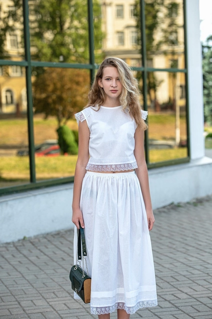 Костюм с юбкой 507 Tanya Arzhanova