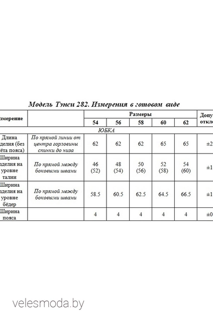 Юбка 282 ежевика Tensi