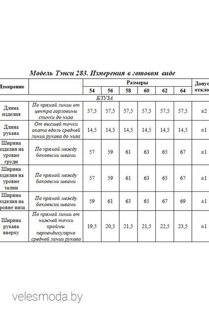Костюм брючный 283 голубой Tensi
