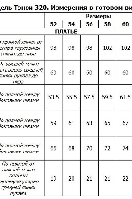 Платье 320 бирюза Tensi
