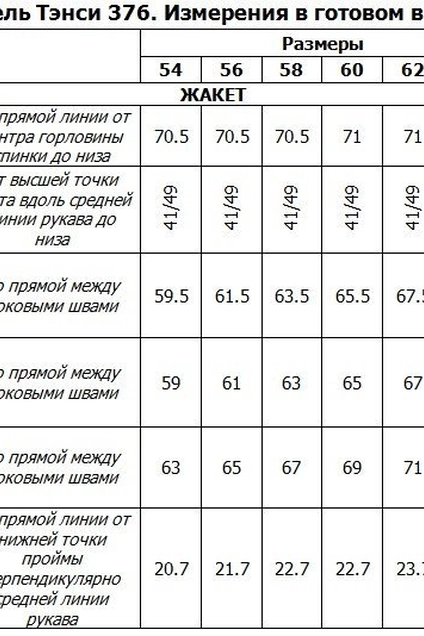 Жакет 376 голубой Tensi