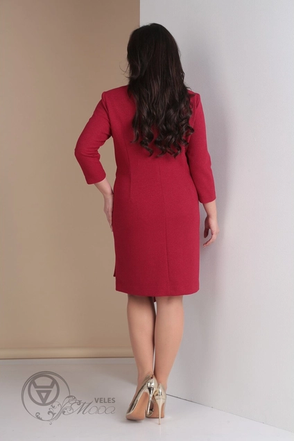 Платье 261 винный Tensi