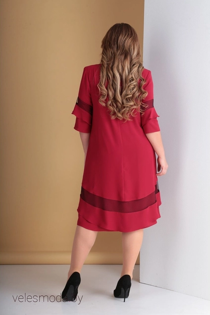 Платье 279 вишня Tensi