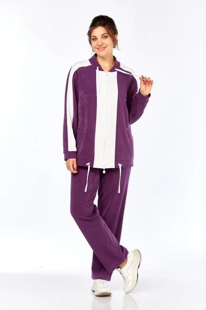 Спортивный костюм 402 сливовый Tensi