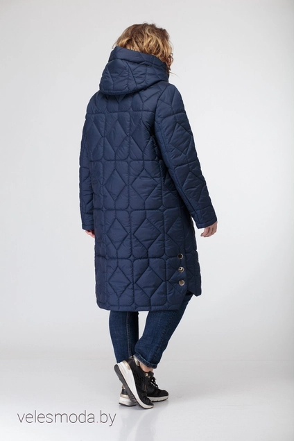*Пальто 3420 синий TtricoTex Style