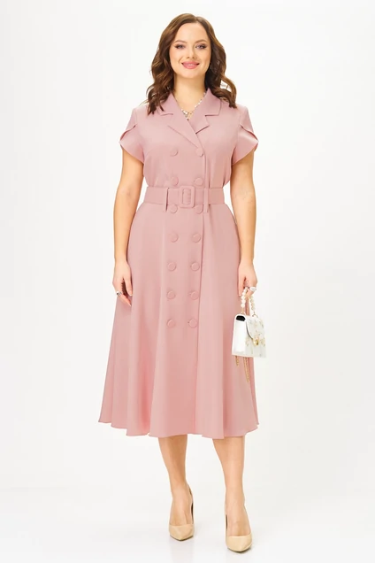 Платье 2345 пыльная роза Твой Имидж
