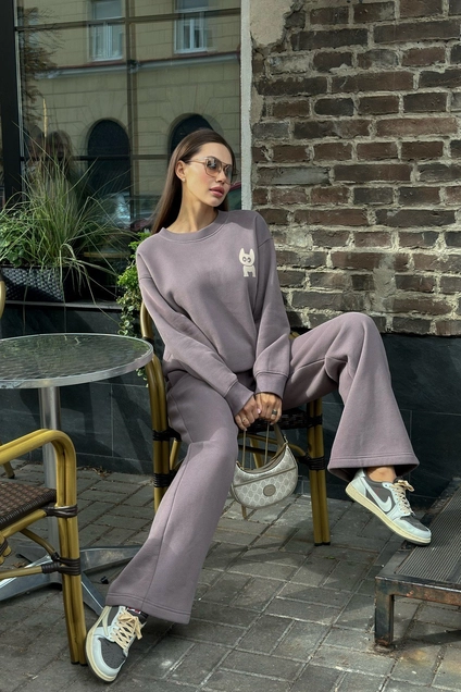 Спортивный костюм 004 дымчатый USOVA