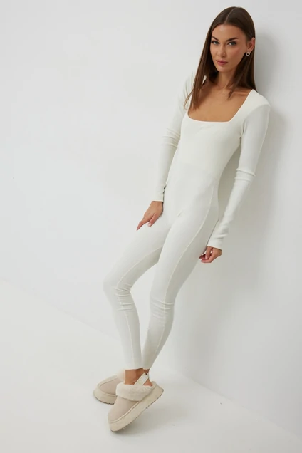 Комбинезон 1002 белый V&N fashion