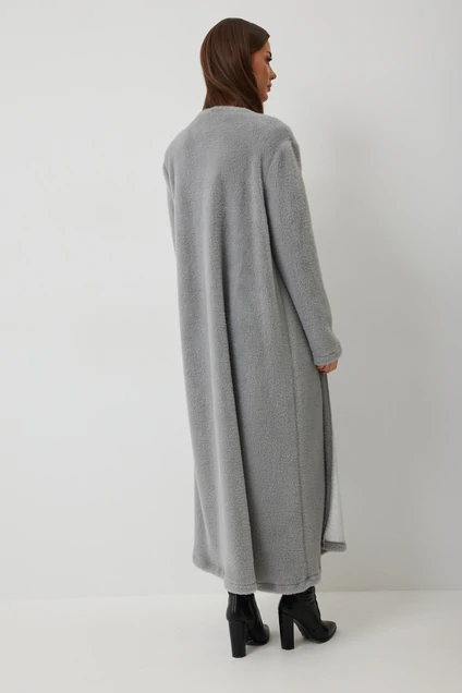 Костюм с платьем 1008 серый V&N fashion