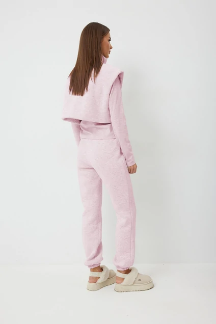 Костюм брючный 1016 розовый V&N fashion