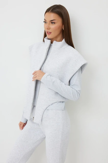 Костюм брючный 1016 серый V&N fashion