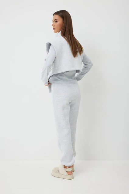 Костюм брючный 1016 серый V&N fashion