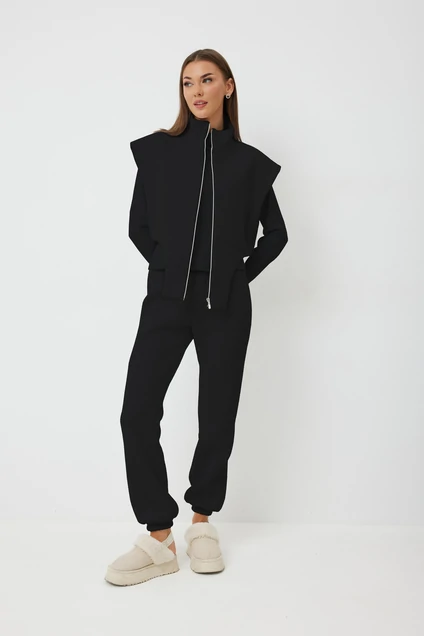 Жилет 1013 черный V&N fashion