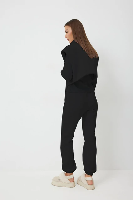 Костюм брючный 1016 черный V&N fashion