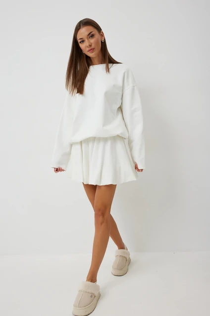 Юбка 1020 белый V&N fashion