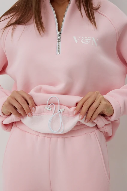 Спортивный костюм 1046 розовый V&N fashion