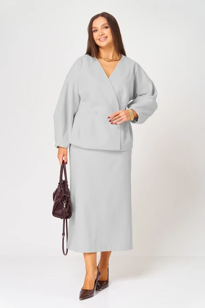 Жакет 1048 серый V&N fashion