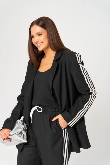 Костюм брючный 1053 чёрный V&N fashion