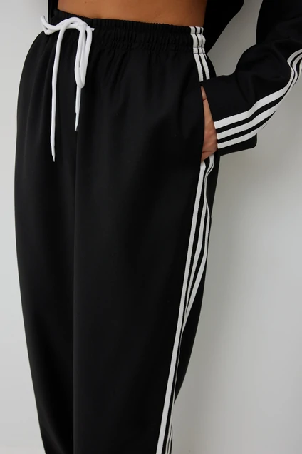 Брюки 1052 чёрный V&N fashion
