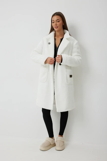 Пальто 1057 молоко V&N fashion