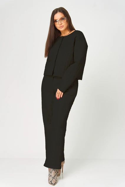 Жакет 1058 чёрный V&N fashion