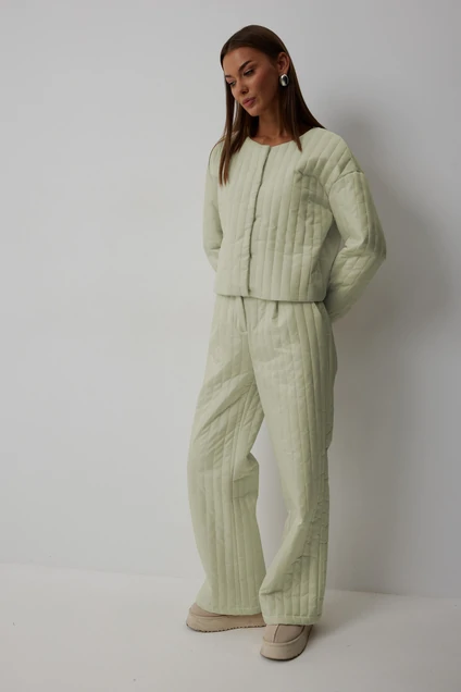 Брюки 1059 оливка V&N fashion